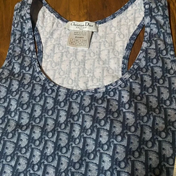 Christian Dior tank Top shirt. Size 4